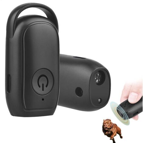 Dispositif de prévention des aboiements, répulsif à ultrasons pour chiens, 3 x 2,6 x 5 cm, petit appareil de prévention des aboiements de déchets, produits de