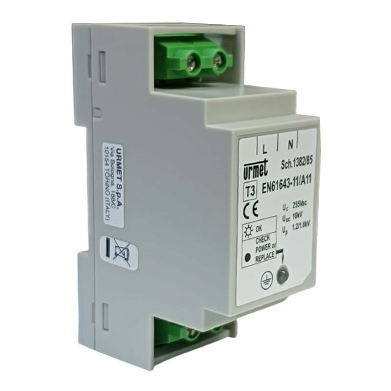 Dispositif de protection de ligne d'alimentation Urmet 230Vac (4KVA) 1382/85