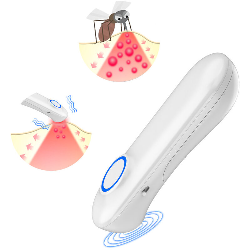 Dispositif de soulagement des piqûres d'insectes, le style stylo réduit les démangeaisons et l'enflure, sans produits chimiques, petit et pratique