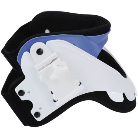 Dispositif de Traction Cervicale avec 2 Boutons Réglables, Fixation Confortable et Respirante pour Usage à Domicile ou à l'Hôpital