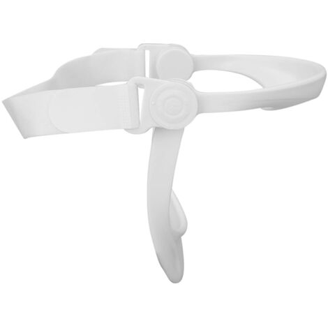 Dispositif de Traction Cervicale - Correcteur Posture et Soutien du Cou - Blanc