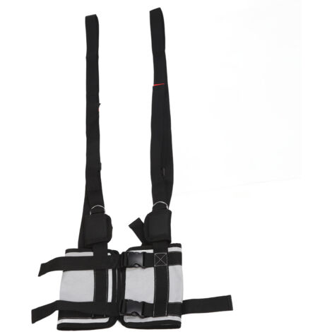 Dispositif de Traction Lombaire pour le Dos avec Ceinture de Fitness en Coton Épais - Réduction de la Pression