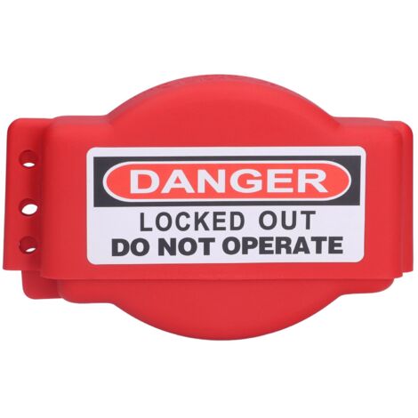 Dispositif de verrouillage de vanne réglable en ABS pour volants de 25 mm à 165 mm