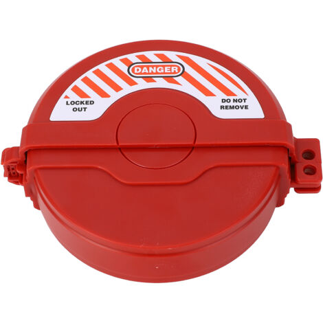 Dispositif de verrouillage pour vanne à guillotine PA Structure Verrou pour robinet d'eau pour poignées de vanne de 64 à 127 mm de diamètre