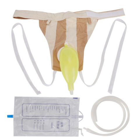 Dispositif d'Urination Portable en Latex Souple pour Hommes - Funnel Urinaire pour Voyage, Camping et Randonnée