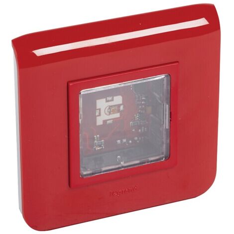 Dispositif lumineux d’alarme feu 2 candélas rouge - Ura