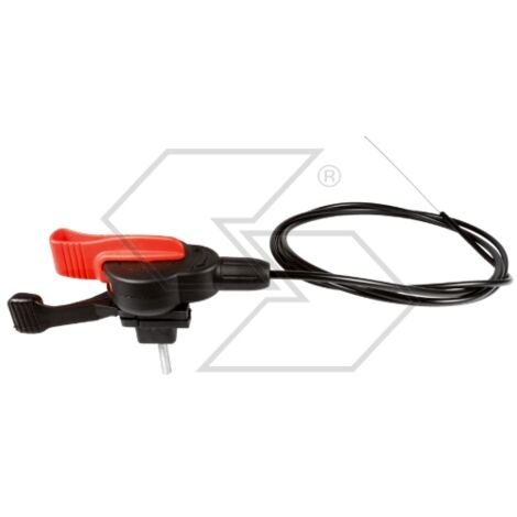 Dispositif marche/arrêt avec transmission à gaine de 2000 mm et fil de 2200 pour moteur diesel