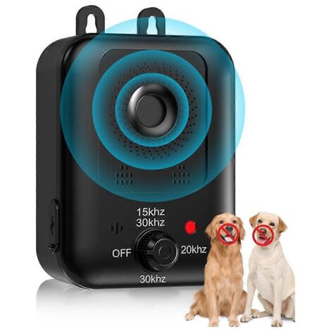 Dispositifs anti-aboiements, dispositifs de contrôle automatique des aboiements de chiens avec 3 modes ---