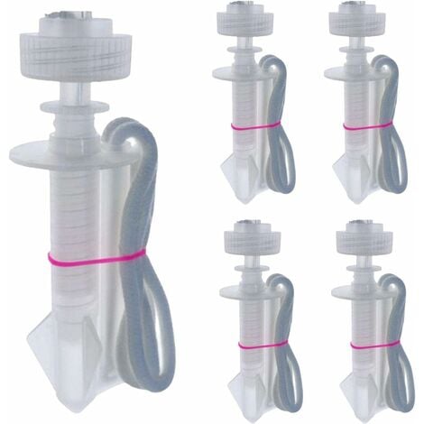 Dispositifs de Pointes d'arrosage Automatique pour Plantes kit d'abreuvoir Automatique pour Plantes système d'arrosage Automatique pour jardinière Fleurs ou légumes d'intérieur 5 pièces，Irisfr