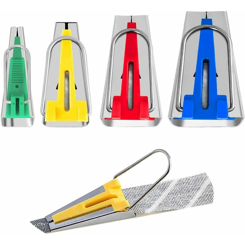 Dispositivi di rilegatura in sbieco, nastro in