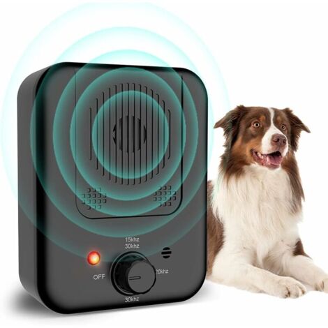 XVX Dispositivo antiladridos ultrasónico para perros - Impermeable - Automático - Apto para perros pequeños y grandes - DPZO