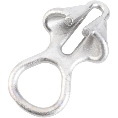 Dispositivo de amarre de cuerda de acero inoxidable 316 con bloqueo de cadena para cadena de 0,24-0,31 pulgadas