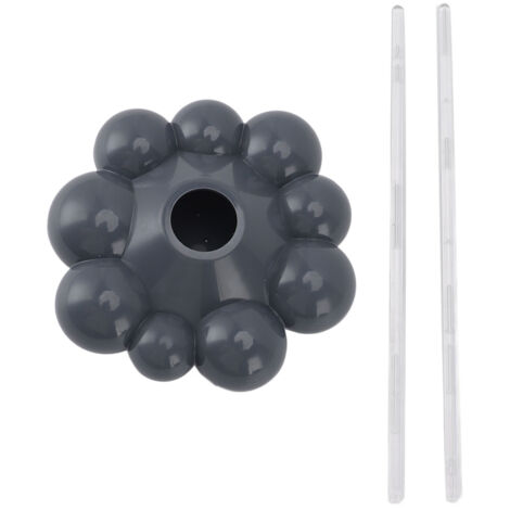 Dispositivo de autorriego con forma de nube de lluvia gris para macetas, original y decorativo.