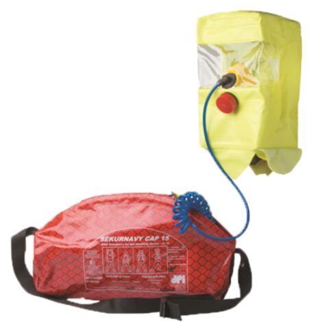 Dispositivo de escape de respiración Sekur Navy Cap 15 IRUDEK