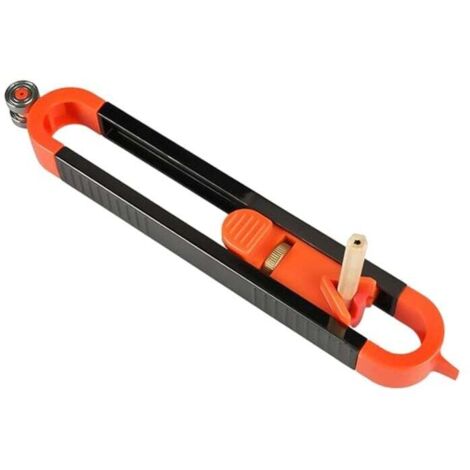 Dispositivo de medición de contorno conectable KZQ, dispositivo de medición para formas irregulares, regla de medición de arco para carpintería, regla de medición de ángulos