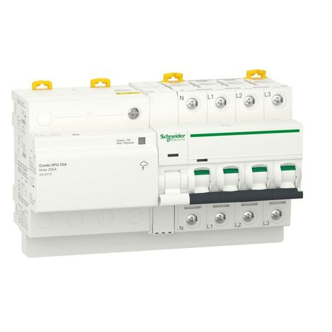 Protector Sobretensiones Transitorias MAXGE 1P-Clase II-40kA-20kA-1,8kV -  efectoLED