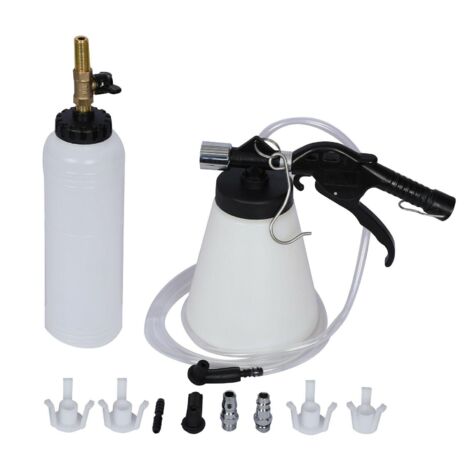 Dispositivo de purga de frenos purgador de aire comprimido botella de recambio 1 litro coche 160002517