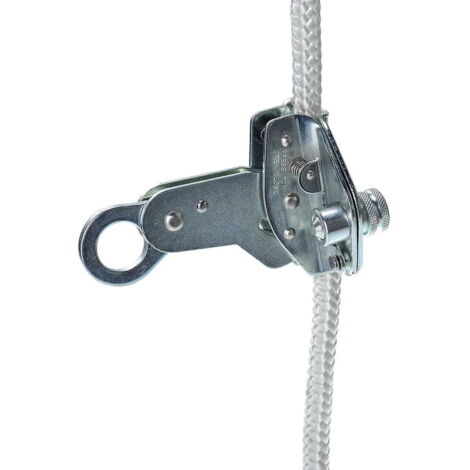 Dispositivo deslizante para cuerda de 12mm - Seguridad y Libertad / Plata