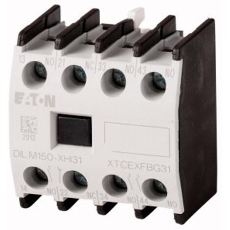 dispositivo di comando Eaton dilm150-xhi04 4 poli montaggio frontale