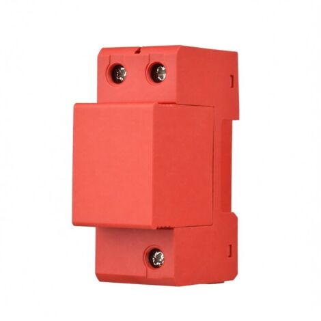 Dispositivo di protezione contro le sovratensioni da 1000 V CC, 2 poli, 40 kA, scaricatore di sovratensione, per impianti fotovoltaici (FV), montaggio su guida DIN