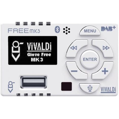 Dispositivo Multimediale Audio Giove 25+25W Btiwhite ( Villani Cod. Freemk3.W )