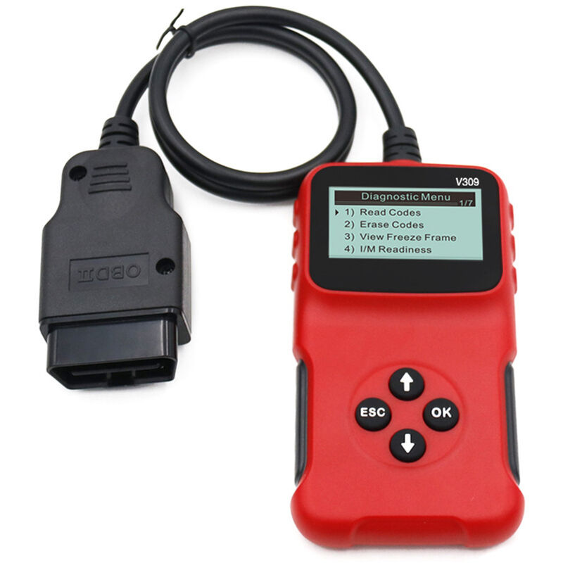 

Dispositivo OBD de diagnostico del coche del lector de codigo de fallo del escaner lector de codigo de vehiculos