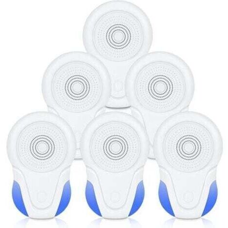 Dispositivo repellente per parassiti a ultrasuoni, presa elettronica per il controllo dei parassiti, repellente per roditori da interni, per insetti, topi, scarafaggi e altri parassiti domestici.