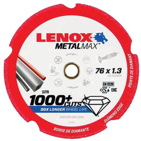Disque Ø76mm MétalMax 75 x 1.3 mm - STANLEY BLACK & DECKER FRANCE