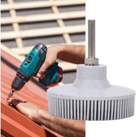 Disque à Brosses Abrasives 3 Pouces en Caoutchouc Émeri pour Polissage et Meulage