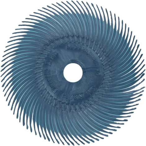 Disque à brosses radiales RB-ZB Type C D.75mm K.220 rouge 20000min-¹ 3M