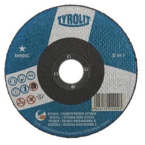 Disque à couper TYROLIT 222998