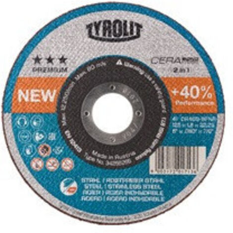 Disque à couper TYROLIT 34241345