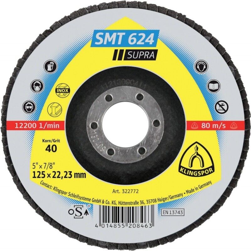 Disque à lamelle SMT624 180mm Grain 60