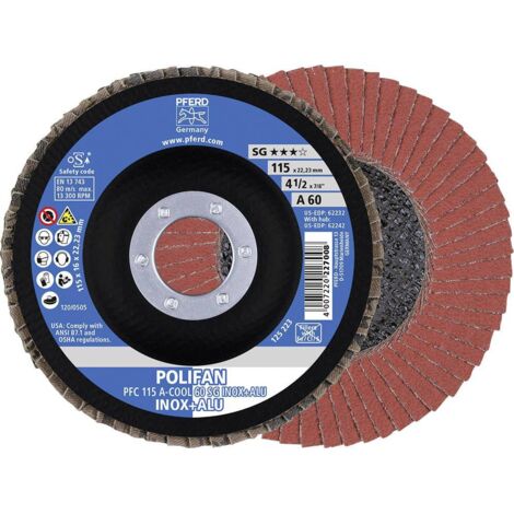 Disque à lamelles A-COOL SG bombé 115mm G60 Pferd 1 PCS