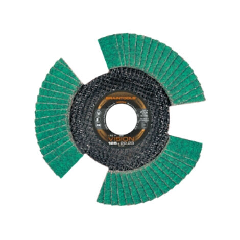 Disque à lamelles Acier/Inox 125 x 22,23 mm K40 - RHODIUS - 207077
