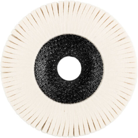 Disque à lamelles feutre D.125mm version souple CHEVAL (Par 5)
