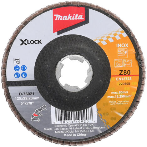 Disque à lamelles Makita 125mm Z80
