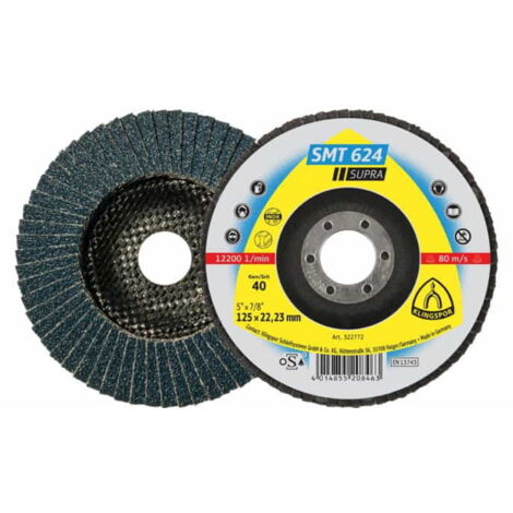 Disque à lamelles SMT624 115mm K 40 bombéKlingspor