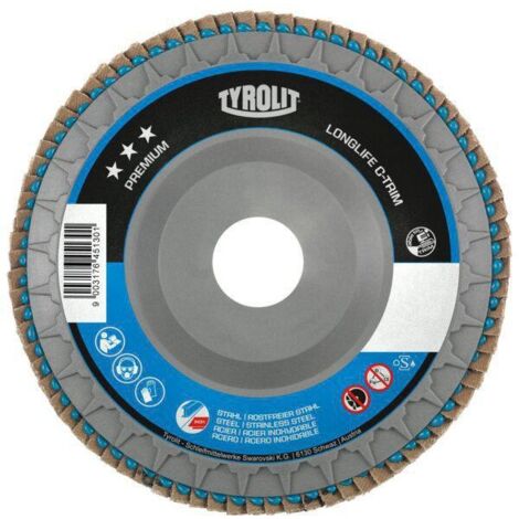 Disque à lamelles V2A 115mm K 60 Tyrolit