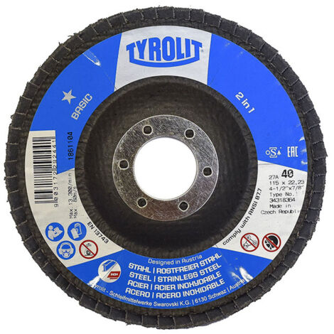 DISQUE À LAMES ZA-40 Q-B - 115X22,2MM