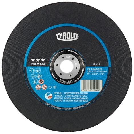 Disque à meuler TYROLIT 34046134