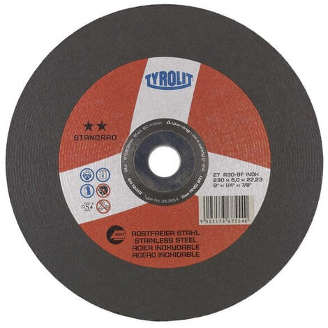 Disque à meuler TYROLIT 367554