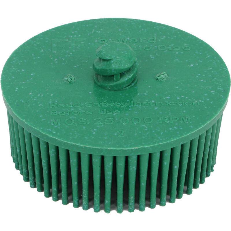 Ineasicer - Disque à poils de pouce, disque de fixation pour arbre à poils de meulage de grain pour éliminer les bavures et les revêtements de