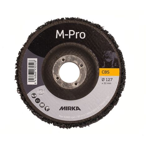 Disque à polir en feutre Mirka CBS FV DISC Ø127 mm 1 unités
