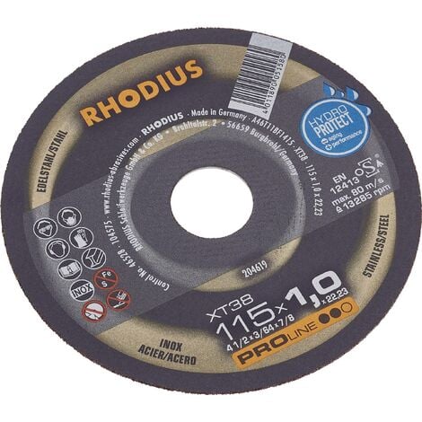 Rhodius XT38 205702 Disque à tronçonner 230 mm 22.23 mm 1 pc(s) Q993302
