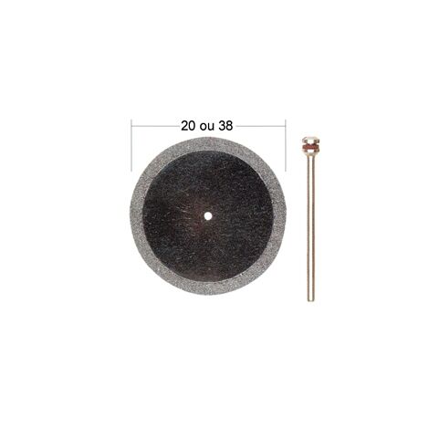 Disque à tronçonner 20mm Diamante Proxxon Micromot 28840 C71958