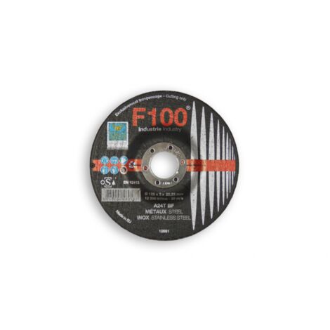 Disque à tronconner acier 125X3X22.23mm F100 MD SEA