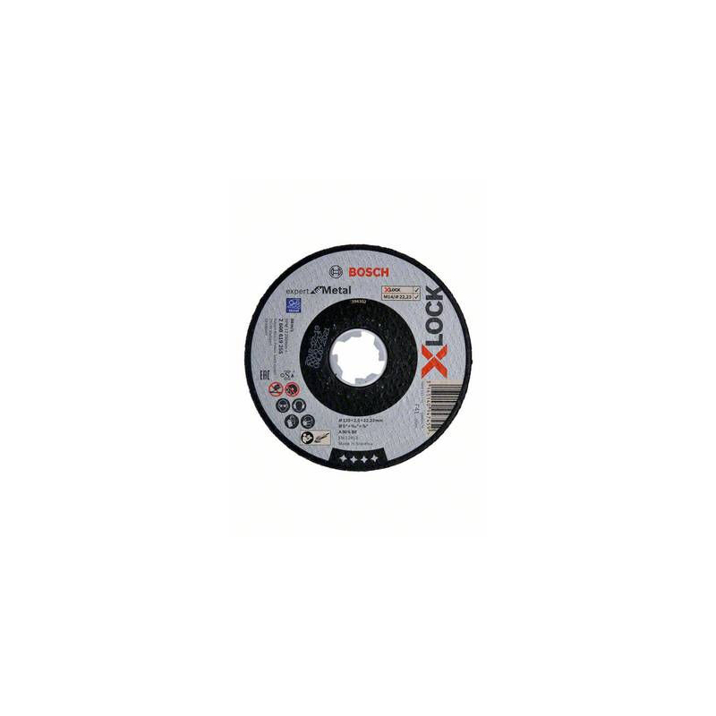 Bosch - accessories 2608619255 disque à tronçonner 125 mm 1 pc(s)