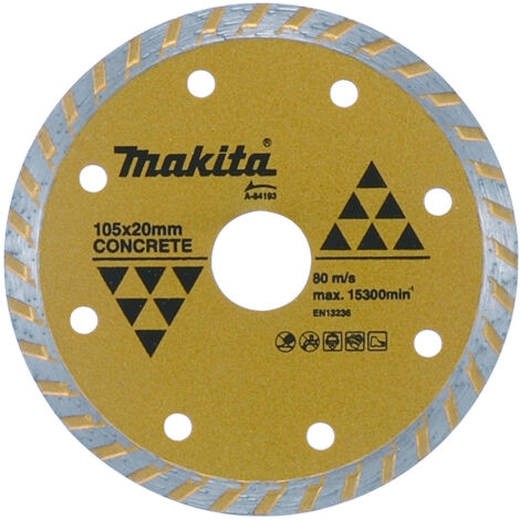 Disque à tronçonner diamant pour coupe à sec Makita A-84143 115 mm