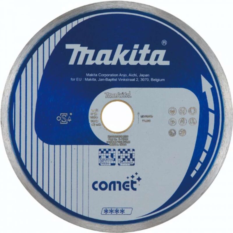 Comet Disque diamant avec bord continu pour céramique 150x22 3 mm Makita
